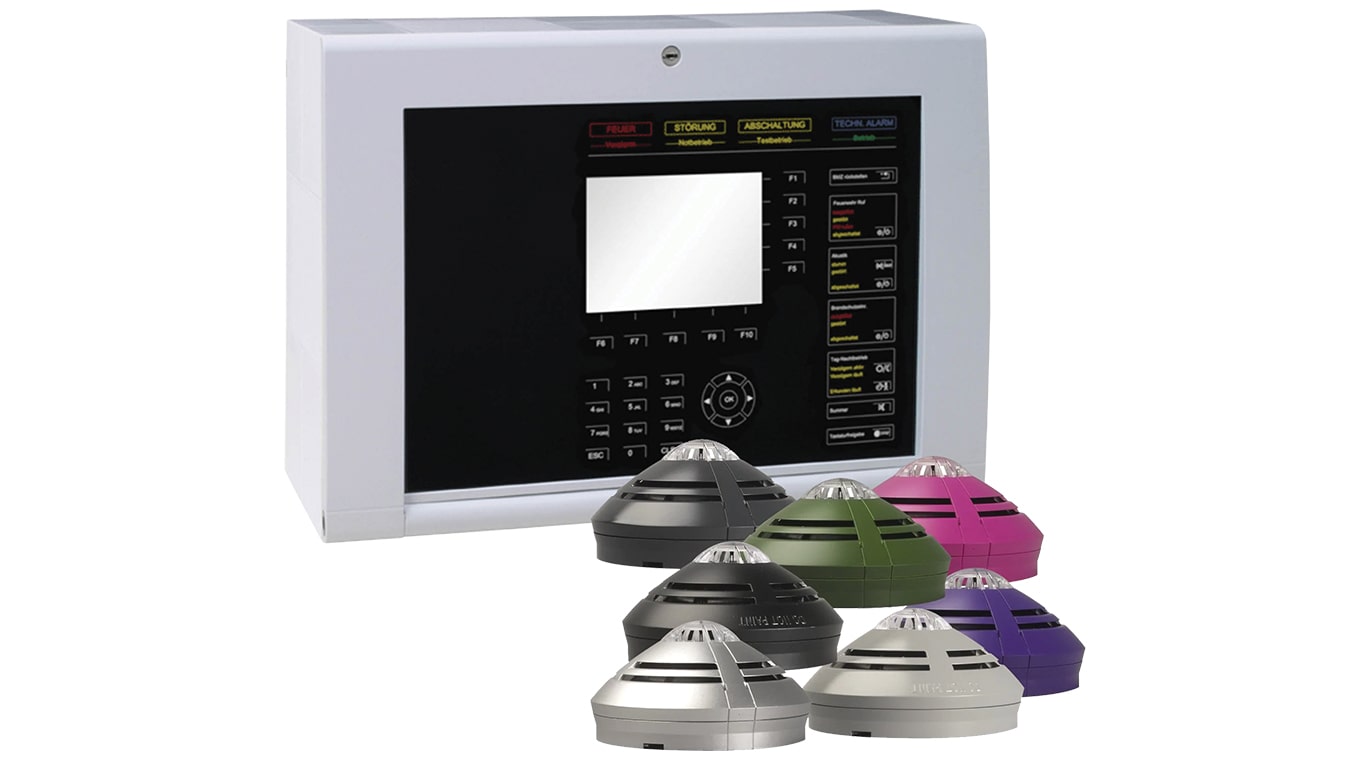 Types of equipment in the addressable fire alarm system