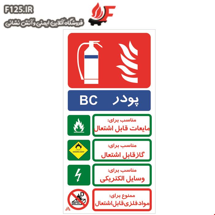 تابلو پودر BC