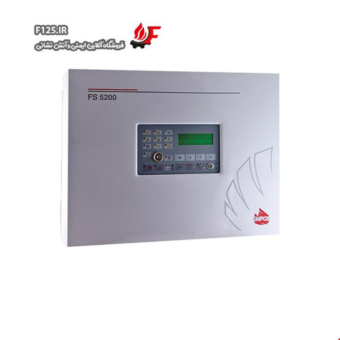 کنترل پنل اعلام و اطفا حریق  1-2 دارای صفحه نمایشگر LCD-بدنه فلزی
