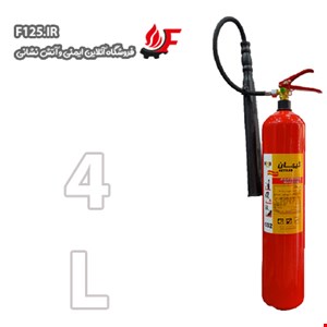 کپسول آتش نشانی گاز کربنیک (CO2) برند کیهان 4L