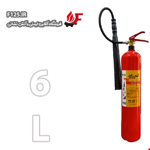 کپسول آتش نشانی گاز کربنیک (CO2) برند کیهان 6L