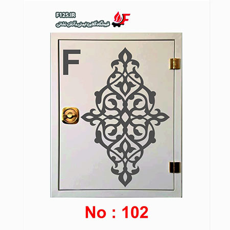 جعبه آتش نشانی طرح دار لیزری کد 102 (ورق یک میل)