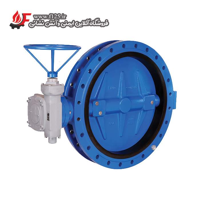 شیر پروانه ای سنتریک با بدنه باریک فلنجدار