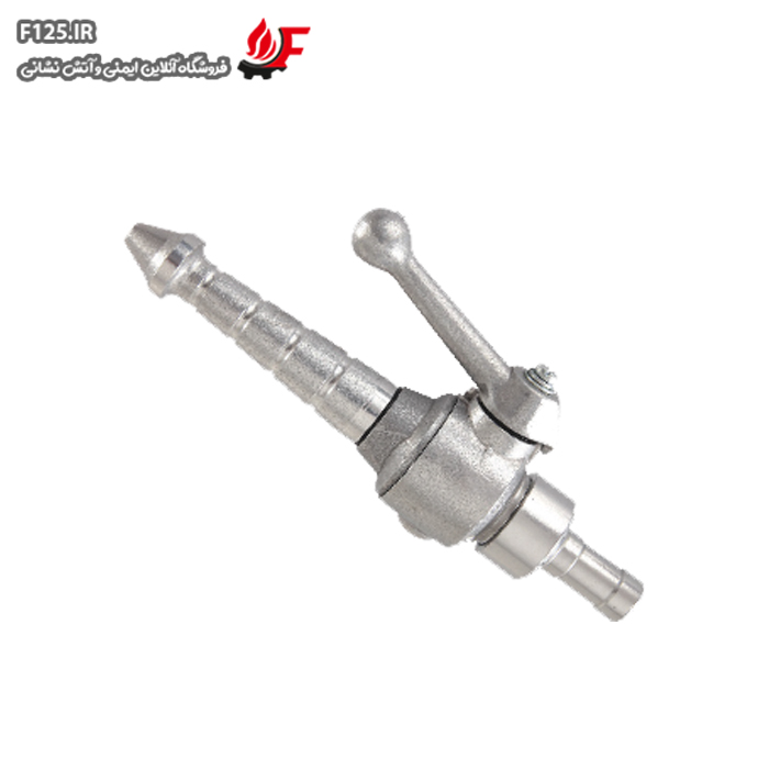 نازل شیردار سه حالته فلزی (هوزریل) 1 اینچ آریا کوپلینگ