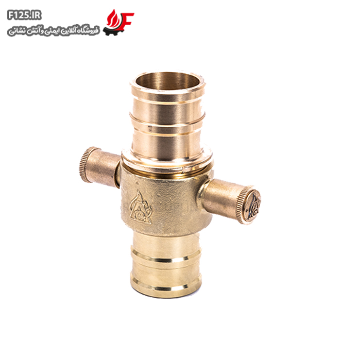 کوپلینگ برنجی 1/5 اینچی BS انگلیسی