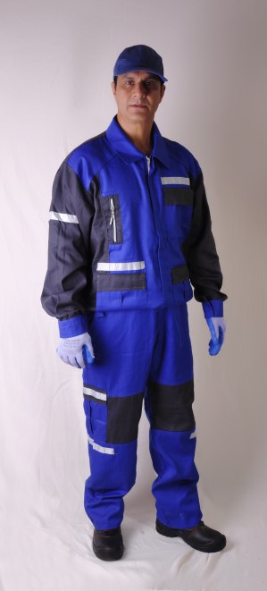 کاپشن شلوار سرمه ای آبی شالی سایز XXXL