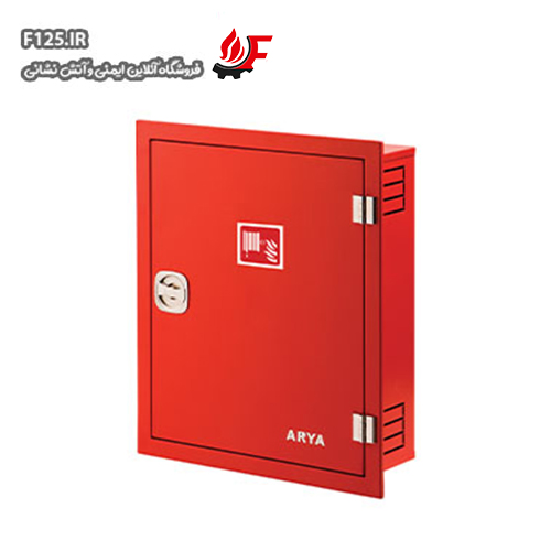 جعبه تک توکار قرمز راست بازشو (بدون قرقره) 17*65*75