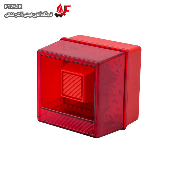 آژیر فلاشر ال ای دی 24 ولت قرمز 24-AVL