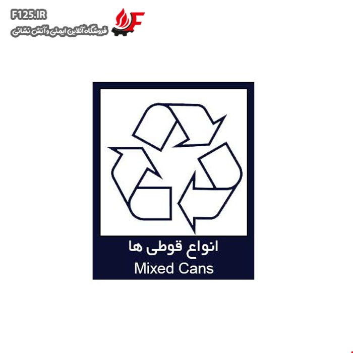 تابلو انواع قوطی ها
