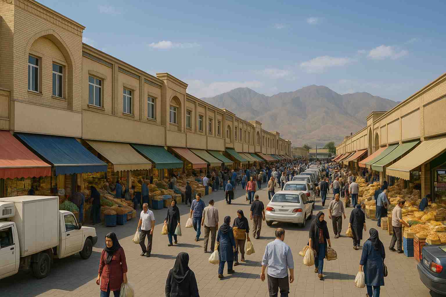 معرفی بازار عمده فروشان شهر کرج
